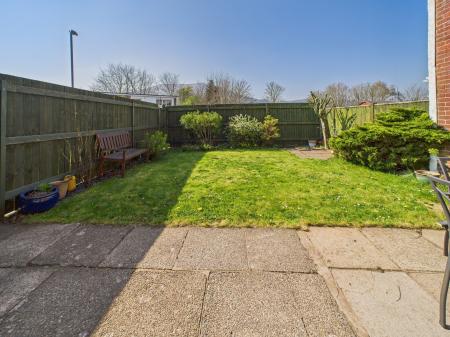 Rear garden