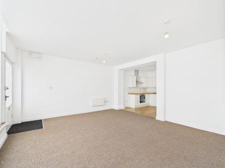 Open plan living area