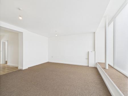 Open plan living area