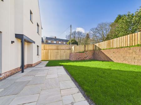 Rear garden