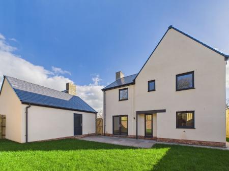 Rear of property