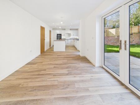 Open plan kitchen / lounge / diner