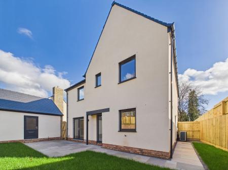 Rear of house