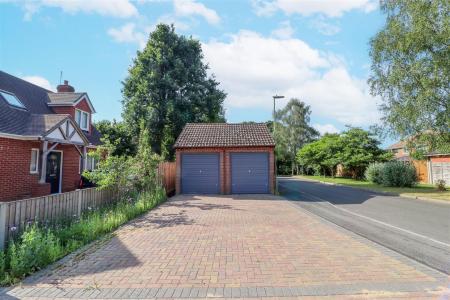 Driveway & Double Garage