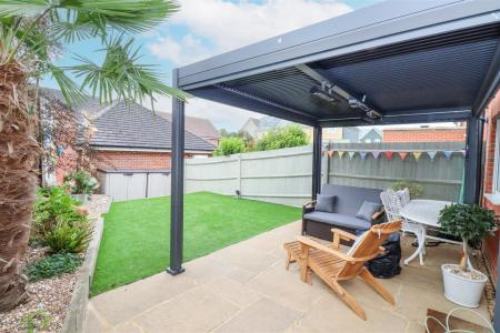 Rear Garden (Gazebo Not Included)