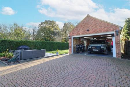 Driveway & Double Garage
