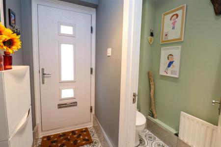 Entrance Hall & Cloakroom