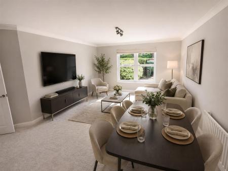 Living Room Virtually Dressed