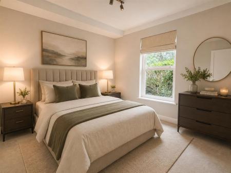Bedroom One Virtually Dressed