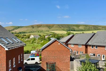 View of the Purbeck Hills