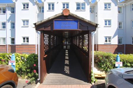 Entrance to St Aldhelms Court