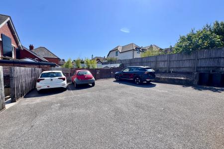 Rear of property