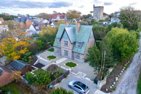 Aerial Falcon House
