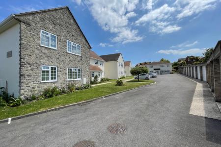 Rear of property