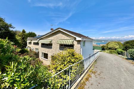 Rear of property