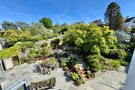 Garden View from Balcony