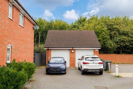 Double Garage With Driveway