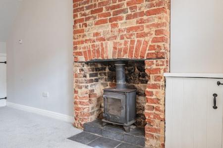 Fireplace With Wood Burning Stove