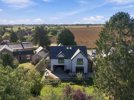 Drone Of Rear Elevation