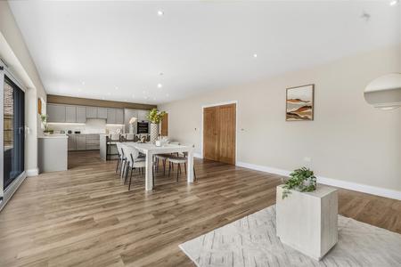 Kitchen/Dining/Living Area