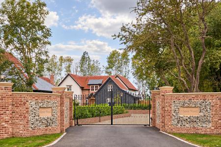Gated Main Entrance