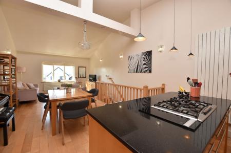 Open plan lounge/kitchen/diner