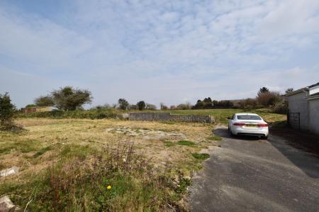 Looking towards paddock from plots