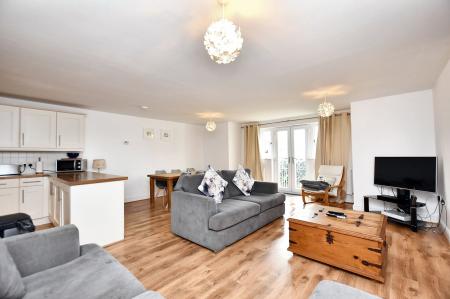 Kitchen/Living/Dining Area