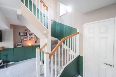 Living Area & Stairs