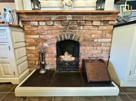 Kitchen Fireplace