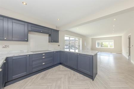 Open Plan Kitchen Living Area