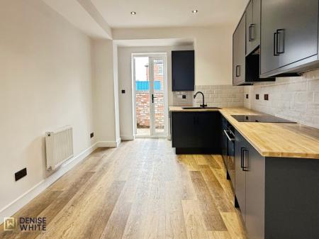 Lounge with Open Plan Kitchen