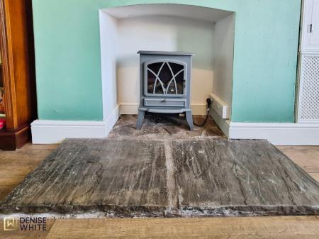 Dining Room Fireplace