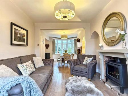 Open plan living kitchen