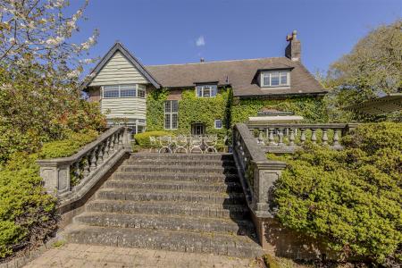 Steps up to the Terrace