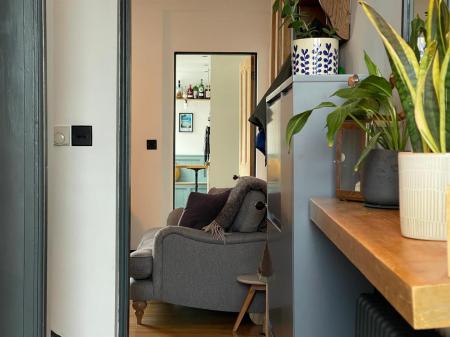 Entrance To Living
