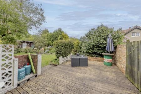 Rear Garden Decking Area