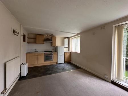 Open plan living area