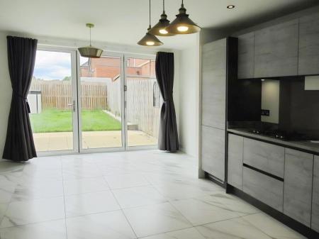 Open-plan living area