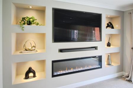Entertainment wall