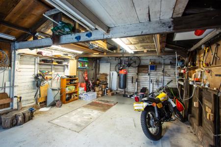Double garage