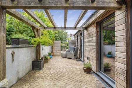 Sheltered Terrace to the front