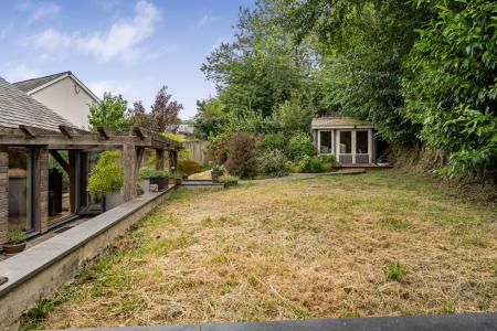 Gardens to front + Summerhouse