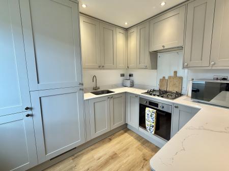 Stylish Kitchen with Integrated Appliances