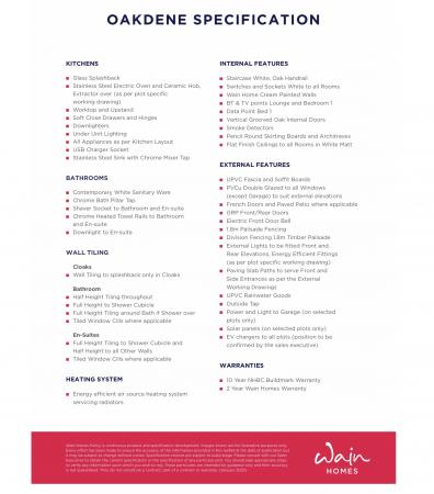 Specification Sheet