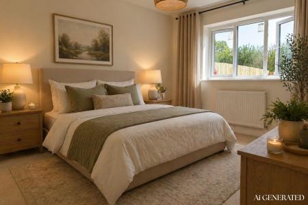 Double Bedroom (AI staged)