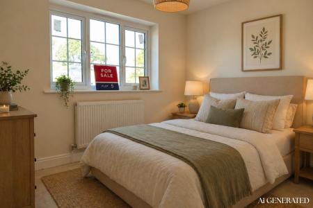 Double Bedroom (AI staged)