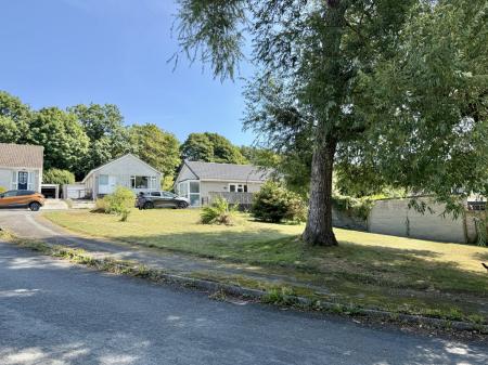 Overlooking green space