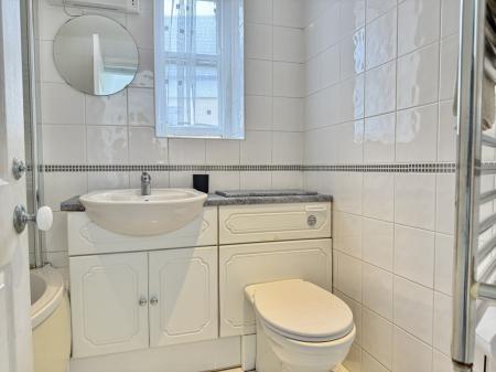 Family Bathroom with shower over bath