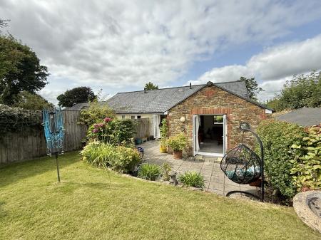 Two Sets of French Doors